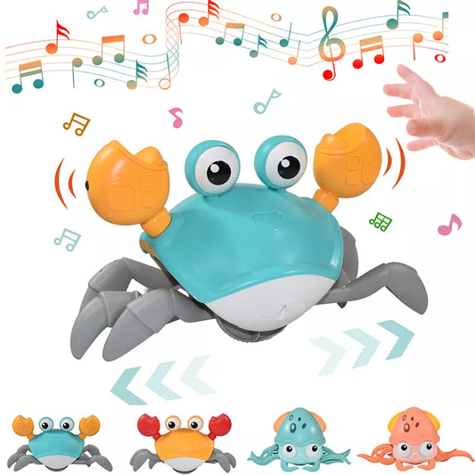 Crawling Musical Crab Octopus Toy - Premium Quality - LULLSKY™