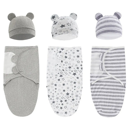 Cotton Newborn Baby Blanket Wrap - Premium Quality - LULLSKY™