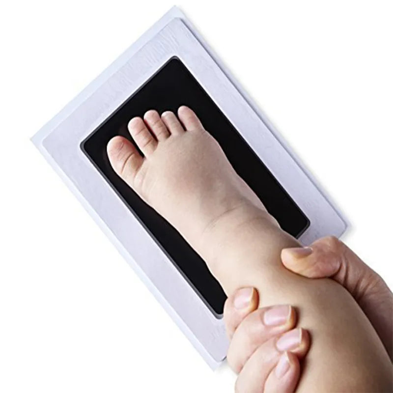 Baby DIY Hand And Footprint Kit Ink Pads Photo Frame - Premium Quality - LULLSKY™