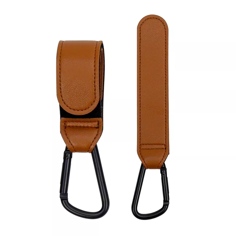 PU Leather Baby Bag Stroller Hook - Premium Quality - LULLSKY™